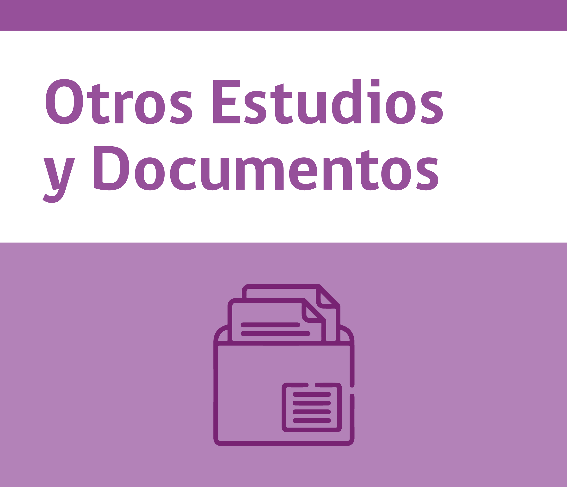 Otros Estudios y Documentos